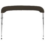 vidaXL 3-krídlová bimini strieška čierna 183x140x137 cm – Obrázok 4