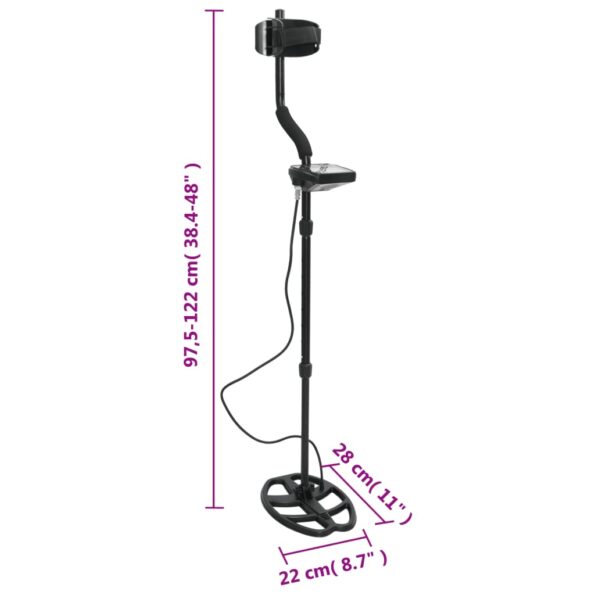 VXL8721012425057_g_en_hd_6.jpg vidaXL Detektor kovov 20 cm detekčná hĺbka LCD displej – Obrázok 7