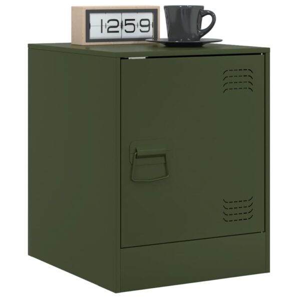 VXL8721012425156_g_en_hd_1.jpg vidaXL Nočné stolíky 2 ks olivovozelené 34,5x39x44 cm oceľ – Obrázok 3