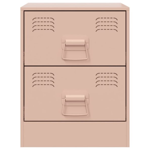 VXL8721012425217_g_en_hd_3.jpg vidaXL Nočné stolíky 2 ks ružové 34,5x39x44 cm oceľ – Obrázok 5