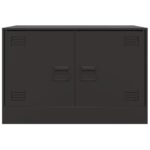 vidaXL TV skrinky 2 ks čierne 67x39x44 cm oceľ – Obrázok 6