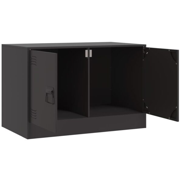 VXL8721012425316_g_en_hd_5.jpg vidaXL TV skrinky 2 ks čierne 67x39x44 cm oceľ – Obrázok 7