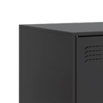 vidaXL TV skrinky 2 ks čierne 67x39x44 cm oceľ – Obrázok 10