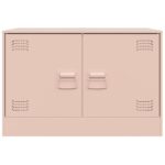 vidaXL TV skrinky 2 ks ružové 67x39x44 cm oceľ – Obrázok 6