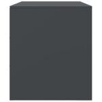 vidaXL TV skrinka antracitová 67x39x44 cm oceľ – Obrázok 8