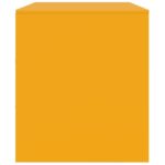 vidaXL TV skrinka horčicovo-žltá 99x39x44 cm oceľ – Obrázok 8