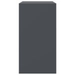 vidaXL Komoda antracitová 67x39x73 cm oceľová – Obrázok 8