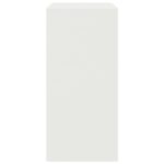 vidaXL Komoda biela 67x39x83 cm oceľ – Obrázok 8