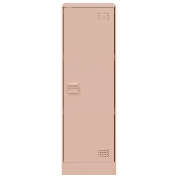 vidaXL Komoda ružová 34,5x39x107 cm oceľ – Obrázok 6