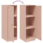 vidaXL Komoda ružová 34,5x39x107 cm oceľ – Obrázok 10