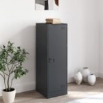 vidaXL Komoda antracitová 34,5x39x107 cm oceľ – Obrázok 3