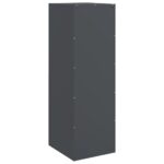vidaXL Komoda antracitová 34,5x39x107 cm oceľ – Obrázok 9
