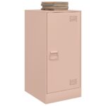 vidaXL Komoda ružová 34,5x39x73 cm oceľ – Obrázok 4