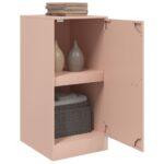 vidaXL Komoda ružová 34,5x39x73 cm oceľ – Obrázok 5