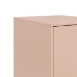 vidaXL Komoda ružová 34,5x39x73 cm oceľ – Obrázok 11