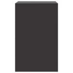 vidaXL Nočné stolíky 2 ks čierne 34,5x39x62 cm oceľ – Obrázok 8