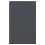 vidaXL Nočné stolíky 2 ks antracitové 34,5x39x62 cm oceľ – Obrázok 8