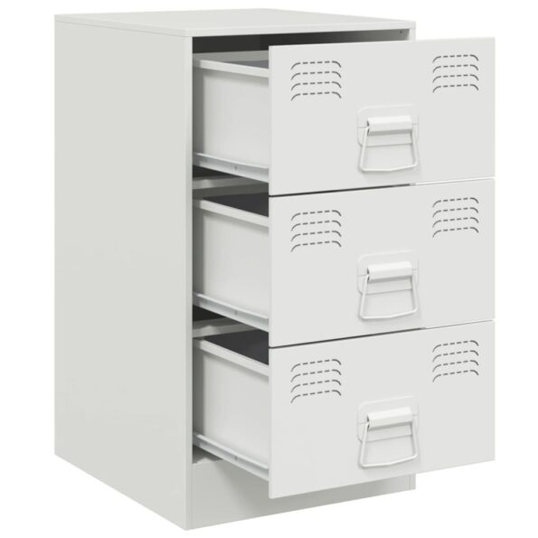VXL8721012426788_g_en_hd_5.jpg vidaXL Nočný stolík biely 34,5x39x62 cm oceľ – Obrázok 7