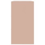 vidaXL Komoda ružová 99x39x73 cm oceľ – Obrázok 8