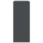 vidaXL Vysoká skrinka antracitová 67x39x95 cm oceľová – Obrázok 8