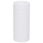 vidaXL Balkónové zásteny 10 ks biele 255x19 cm polyratan – Obrázok 3