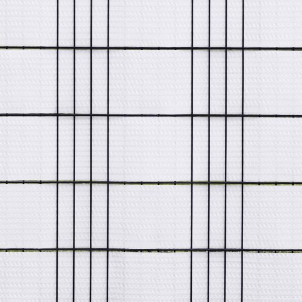 vidaXL Balkónové zásteny 10 ks biele 255x19 cm polyratan – Obrázok 5