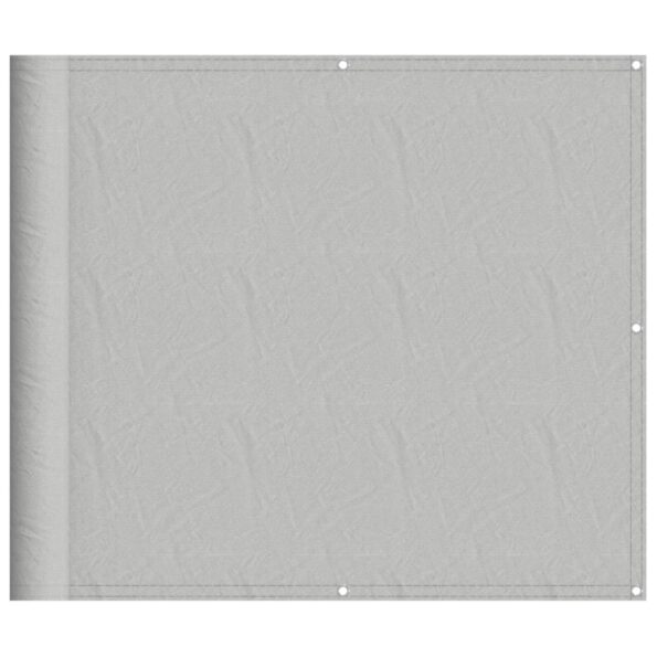 vidaXL Balkónová zástena bledosivá 90x300 cm 100% polyester oxford% – Obrázok 2