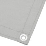 vidaXL Balkónová zástena bledosivá 90x300 cm 100% polyester oxford% – Obrázok 4