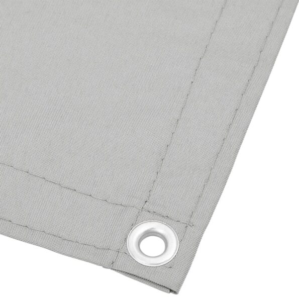 vidaXL Balkónová zástena bledosivá 90x300 cm 100% polyester oxford% – Obrázok 4