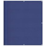 vidaXL Balkónová zástena modrá 120x800 cm 100 % polyester oxford – Obrázok 2