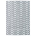 vidaXL Vonkajší koberec ARAKIL sivý 160x230 cm PP – Obrázok 2