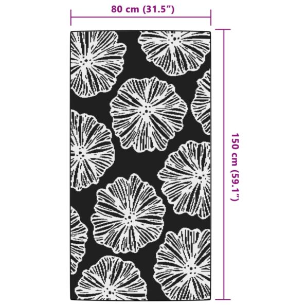 vidaXL Vonkajší koberec zelený 80x150 cm PP – Obrázok 6