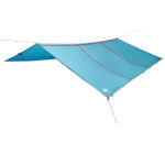 vidaXL Kempingová plachta modrá 420x440 cm vodotesná – Obrázok 2