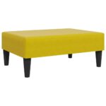 vidaXL Podnožka žltá 77x55x31 cm zamat – Obrázok 2