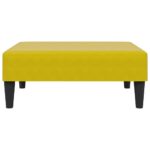 vidaXL Podnožka žltá 77x55x31 cm zamat – Obrázok 4