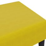 vidaXL Podnožka žltá 77x55x31 cm zamat – Obrázok 6