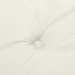 vidaXL Vankúše na stoličky 4 ks krémová melanž 120x50x4 cm látka – Obrázok 7