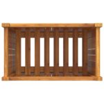 vidaXL Záhradný kvetináč s vložkou 54x31x75 cm, akáciový masív – Obrázok 8
