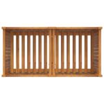 vidaXL Záhradný kvetináč s vložkou 100x50x75 cm, akáciový masív – Obrázok 8