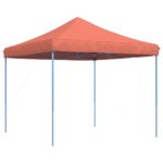 vidaXL Skladací pop-up párty stan tehlový 292x292x315 cm – Obrázok 2