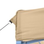 vidaXL Skladací pop-up párty stan béžový 440x292x315 cm – Obrázok 7