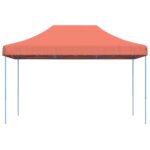 vidaXL Skladací pop-up párty stan tehlový 440x292x315 cm – Obrázok 3