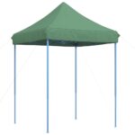 vidaXL Skladací pop-up párty stan zelený 200x200x306 cm – Obrázok 2