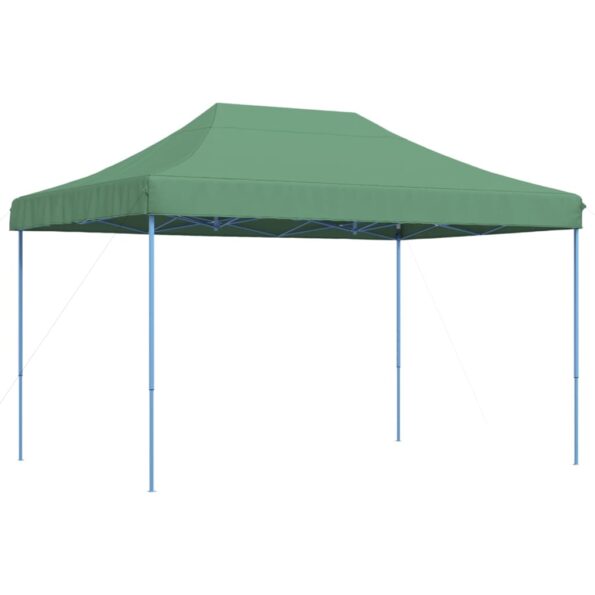 vidaXL Skladací pop-up párty stan zelený 410x279x315 cm – Obrázok 2