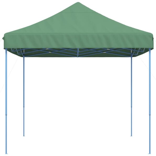 vidaXL Skladací pop-up párty stan zelený 410x279x315 cm – Obrázok 4