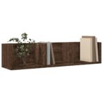 vidaXL Nástenné skrinky 2 ks hnedý dub 75x18x16,5 cm kompozitné drevo – Obrázok 4