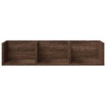 vidaXL Nástenné skrinky 2 ks hnedý dub 75x18x16,5 cm kompozitné drevo – Obrázok 5