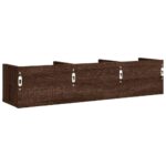 vidaXL Nástenné skrinky 2 ks hnedý dub 75x18x16,5 cm kompozitné drevo – Obrázok 8