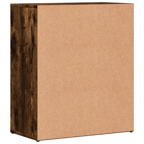 vidaXL Komoda dymový dub 60x31x70 cm kompozitné drevo – Obrázok 7