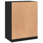 vidaXL Šatník čierny 77x48x102 cm kompozitné drevo – Obrázok 7